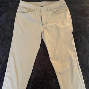 Lululemon Dress Pants Slim Fit Khaki (30 x 32)